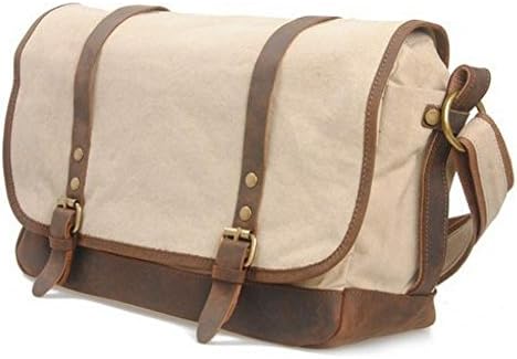 New Arrival Vintage Canvas Travel College School Messenger Satchel Crossbody Shoulder Handbag