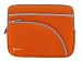 rooCASE Neoprene Netbook Sleeve Case Cover for Toshiba NB505-N508OR 10.1-Inch Netbook Orange (Invisible Zipper Triple-Pocket - Orange)