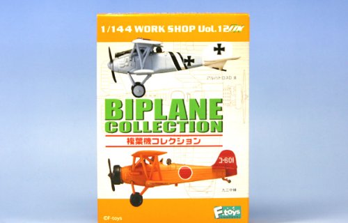 複葉機コレクション BIPLANE COLLECTION ソードフィッシュ 赤とんぼ エフトイズ（全１２種フルセット）