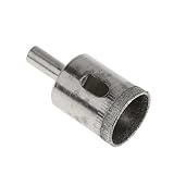【ノーブランド品】12サイズ 選べる（6~32mm） ダイヤモンド ホールソー　コアビット　ドリル/大理石/ガラス/タイル 　穴開け - 25ミリメートル
