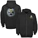 Pittsburgh Steelers Black Touchback Full Zip Hoody Sweatshirt