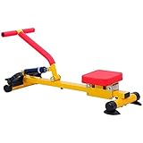 NEW Kid's Exercise Equipment Qaba 53-0005 Full-Body Rower 130 Lbs Capacity