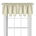 Peach Skin Saw Valance - Ivory (42x18")