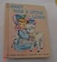 Mary Had a Little Lamb a Rand Mcnally Junior Elf Book 8088 (a rand mcnally junior elf book, 8088)