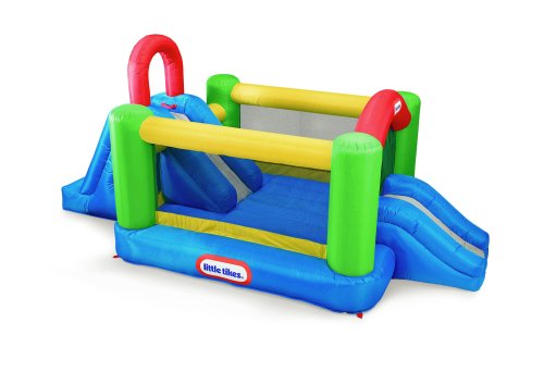 Little Tikes Jump N Double Slide images