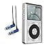 FiiO X1 Silver High Resolution Audio Music Player w Silicone Case PLUS Etymotic HF5 Noise-Isolating In-Ear Headphones (Cobalt) - HIGH PERFORMANCE BUNDLE ...