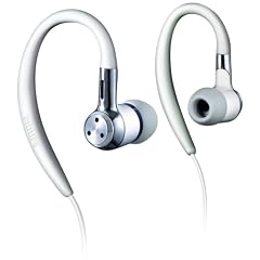 Philips SHS8001 HighEnd Sport InEar Kopfh�rer (perfekter Halt und Sound bei jeder Bewegung, Ger�uschd�mmmung) f�r iPod wei�