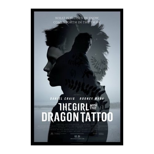 The Girl with the Dragon Tattoo (2011) ~ Original 27x40 Double-sided US Regular Movie Poster