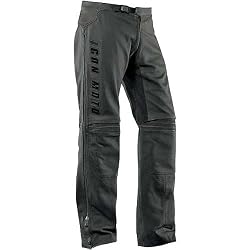 Icon Automag Men's Leather Sports Bike Motorcycle Pants - Black