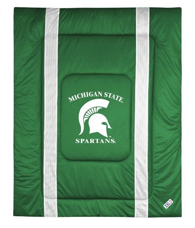 Michigan State Spartans SIDELINE NCAA College Bedding Comforter