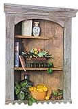 British Traditions Large Hanging Corner Shelf