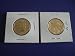 2010 P & D Mint Set Millard Fillmore Presidential Golden $1 Dollar Two Uncirculated Coins