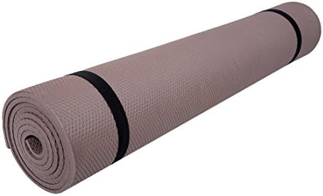 Foam Exercise Mat Non-Slip Exercise Yoga Mat 6 Mm Thick Pad for Exercise Fitness 72"x 24" x 1/4"