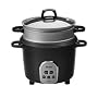 Aroma ARC-787D-1NG 7-Cup Pot Style Muti-Function Digital Rice Cooker, Black