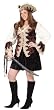 Plus Size Deluxe Pirate Lady Costume