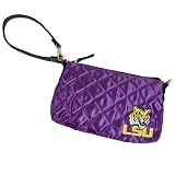 Louisiana State University Quilted Wristlet, Purple