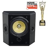 Crystal Acoustics THX(R) Select Certified THX-Dipole pair of surround speakers -Black gloss