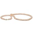 AAA Quality, 6.0-7.0 mm Pink Freshwater Pearl Necklace