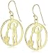 Wendy Mink Zodiacs Aquarius Cutout Earrings