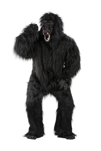 Gorillakostüm schwarzes Kostüm