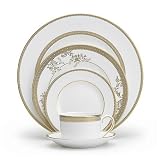 Wedgwood Vera Wang Vera Lace Gold 9-3/4-Inch Oval Open Vegetable