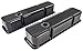 JEGS Performance Products 501061 Fabricated Aluminum Valve Covers Small Block Ch