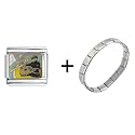 Cassatt's Art Boating Party Italian Charm Bracelet