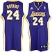 Kobe Bryant Youth Jersey: adidas Purple Replica #24 Los Angeles Lakers Jersey - Small (8)
