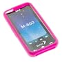 Sprint Samsung Sph-m800 Instinct Cell Phone Durable Flexible Soft Rubber Hot Pink Silicone Skin Case