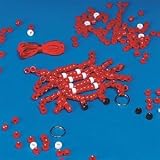 Beaded Crab Craft Kit (Makes 12)