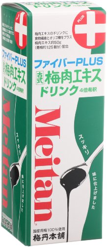 梅丹本舗 ファイバープラス古式梅肉エキスドリンク 500ml