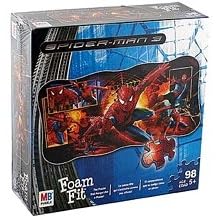 Spiderman 3 Foam Fit 98 Piece Wall Puzzle by