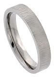 Titanium 5 mm (3/16) Comfort Fit Band with Rain Pattern Finish