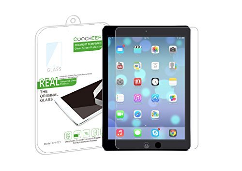 Coocheer Ultra Clear Tempered Glass Screen Protector For iPad mini 2/3