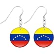 Venezuela Flag Earrings