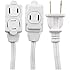 GE 51954 12 feet Extension Cord - White