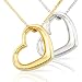14k Gold Polished Heart Pendant with 16" Box Chain