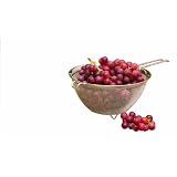 ExcelSteel Professional Quality 6-1/2-Inch Heavy Gauge Strainer With Hanging Hook