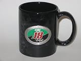 BOBBY LABONTE #18 Black Marble Coffee Mug with Pewter Logo