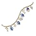 Ocean's Jeweled Splendor Charm Bracelet: