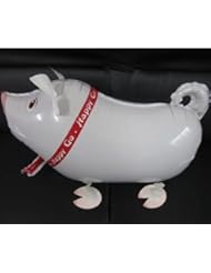 Health and Beauty: Walking Pet Animal Ballon Jungle Safari Zoo Party Decoration Kids Gift (Little Pig) - Homefactory