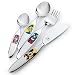 BSF 02194-238-0 Kinder-Besteck Disney 4-teilig, 18/10 Edelstahl