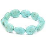 Privileged NYC Turquoise Stretch Bracelet 7