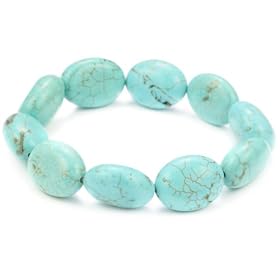 Privileged NYC Turquoise Stretch Bracelet 7