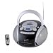Supersonic SC-716 Portable MP3/CD Player with Cassette Recorder, AM/FM Radio & USB Input