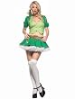 Sexy Green Leprechaun Halloween Costume St Pattys Day Holiday Costume Magic Fairytale Costume Lucky Charm Shamrock