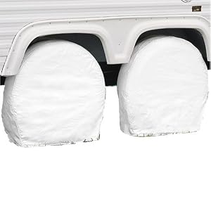 Classic Accessories 76240 RV Wheel Covers, Fits wheel diameter 26.75 - 29 by Classic Accessories