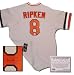 Cal Ripken Jr Baltimore Orioles Hand Signed Authentic Style Majestic Away Grey Baseball Jersey