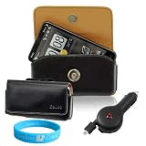 Executive Black Protective Durable Belt Clip Carrying Case for HTC EVO 4G HTC HD 2 + Retractable Rapid Travel Car Charger + Wisdom * Courage Wristband Executive Black Protective Durable Belt Clip Carrying Case for HTC EVO 4G HTC HD 2 + Retractable Rapid Travel Car Charger + Wisdom * Courage Wristband