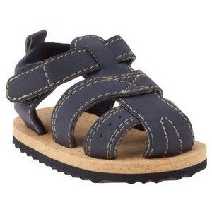 Carter's Fisherman Blue Faux-Suede Sandal Pre-Walkers, Newborn